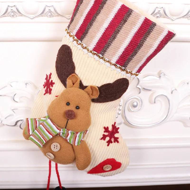 BowLift | Christmas Stockings Gift Bag Flannel Small Size Hanging Decorations