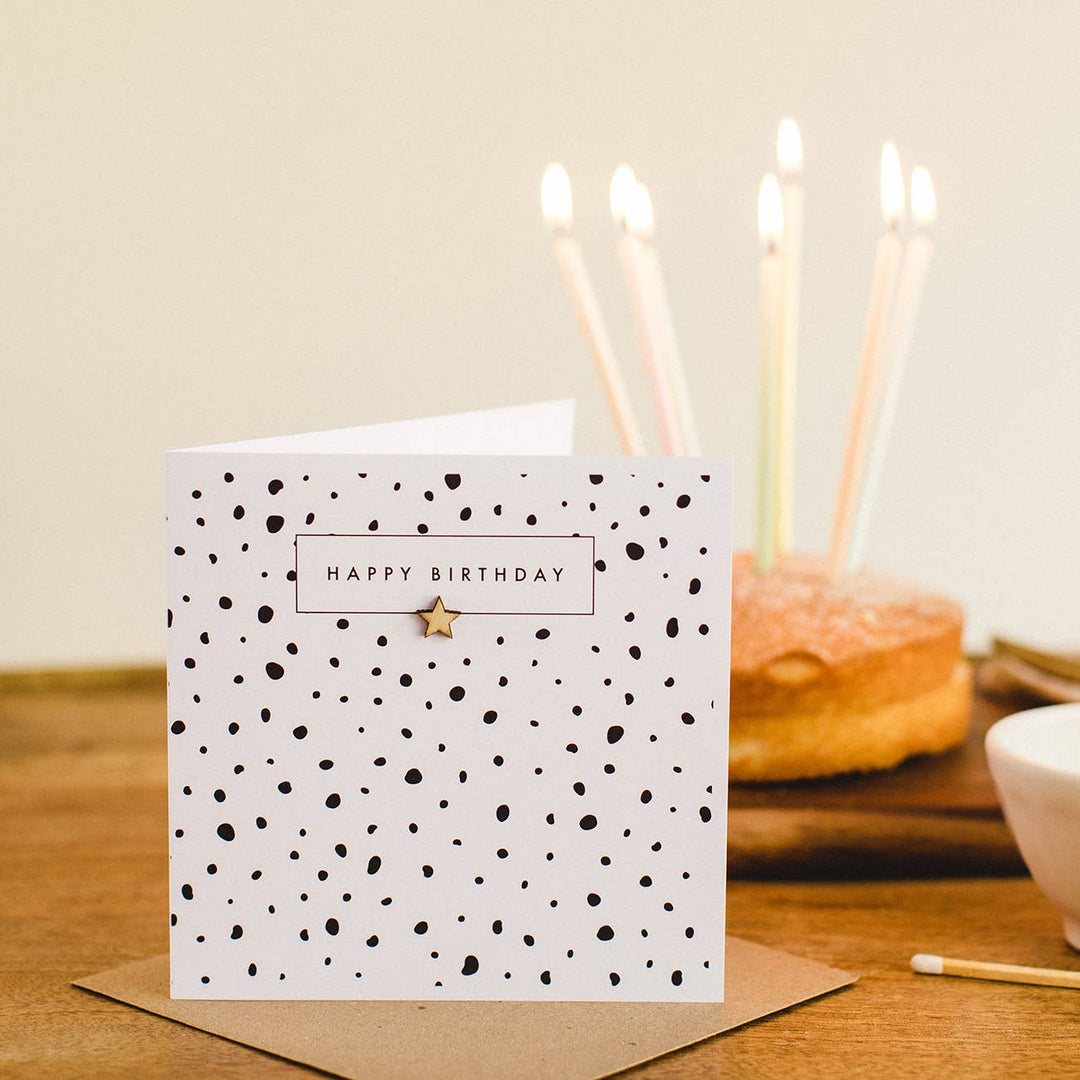 Birthday place Decorated star map | Bowlift