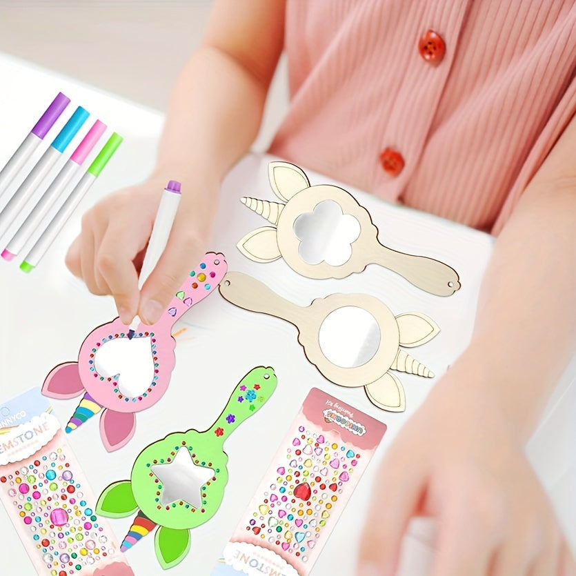 BowLift | WhimsyReflections - DIY Unicorn Mirror with Hand-Painted Design