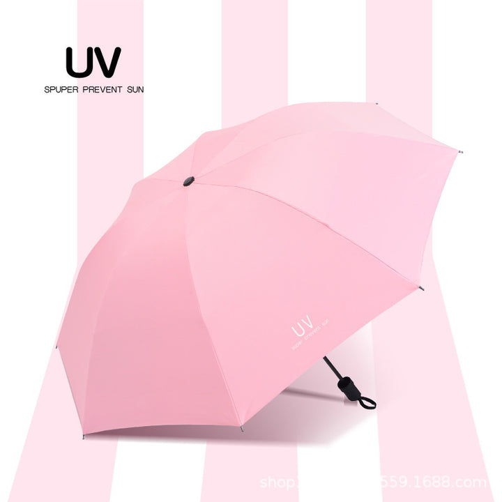 Women's UV Protection Umbrella with Practical Opening Mechanism Bowlift