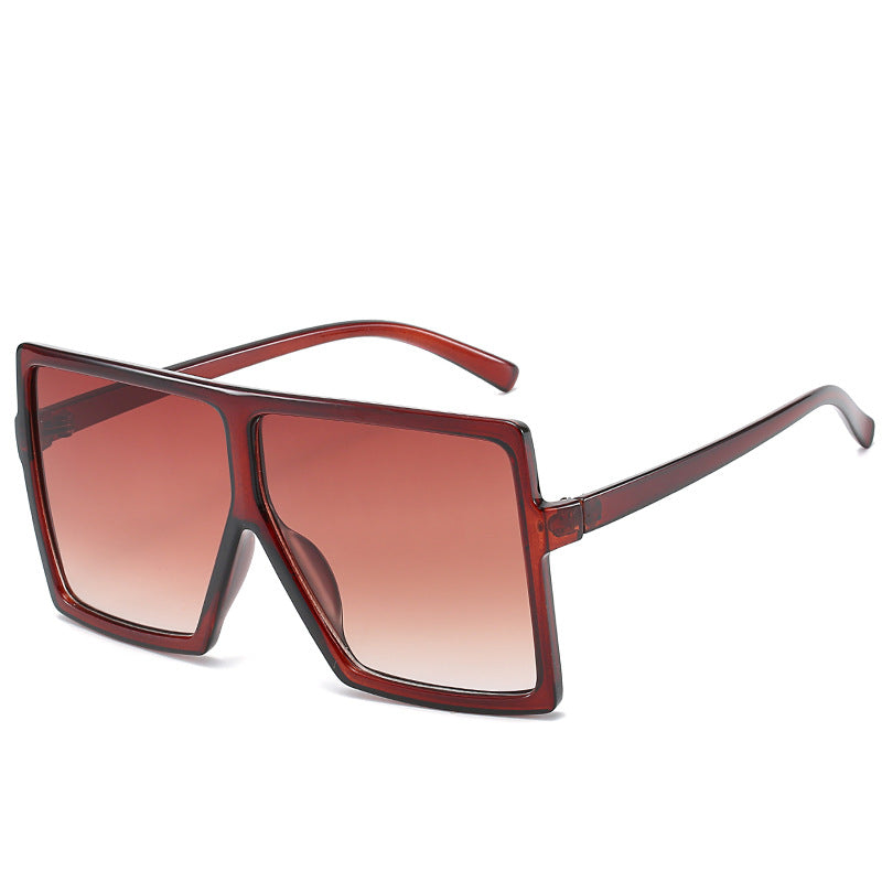Oversized Geometric Shield Sunglasses Bowlift 1787812195