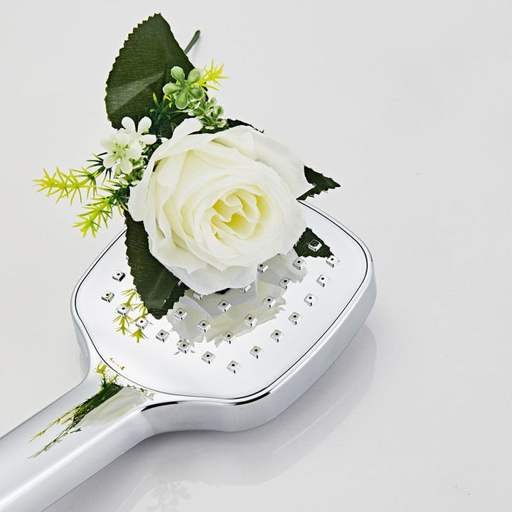 BowLift | Square Handheld Shower Head Modern Wall Mounted Handheld Shower Head