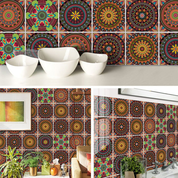 BowLift | PVC Peel & Stick Mosaic Tile Square Mosaic Tiles Wallpaper with Waterproof