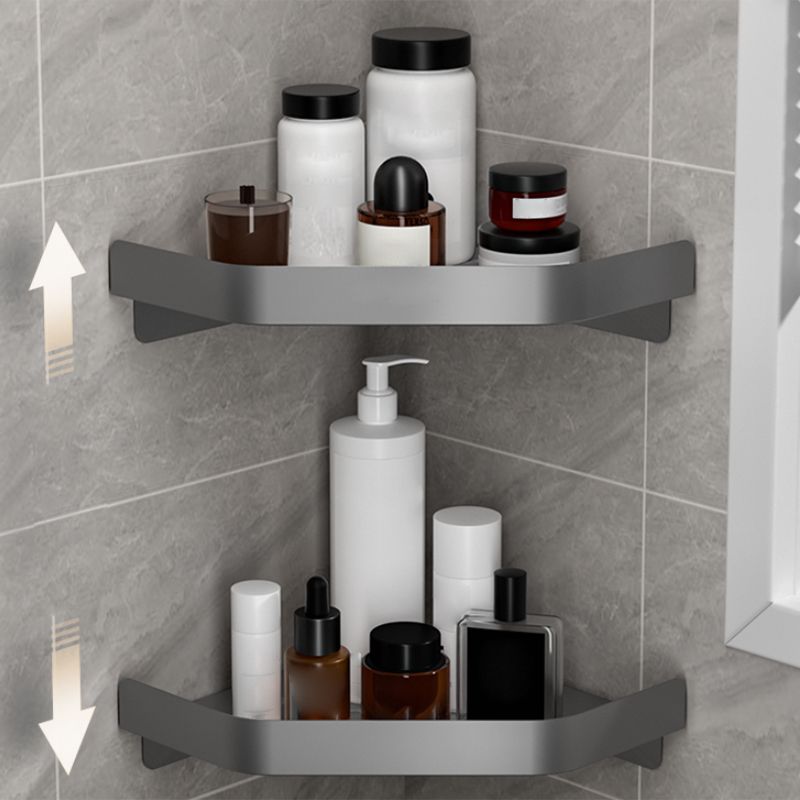 BowLift | Modern Gray Bathroom Accessory Kit Paper Holder Bath Shelf Bathroom Hardware Set