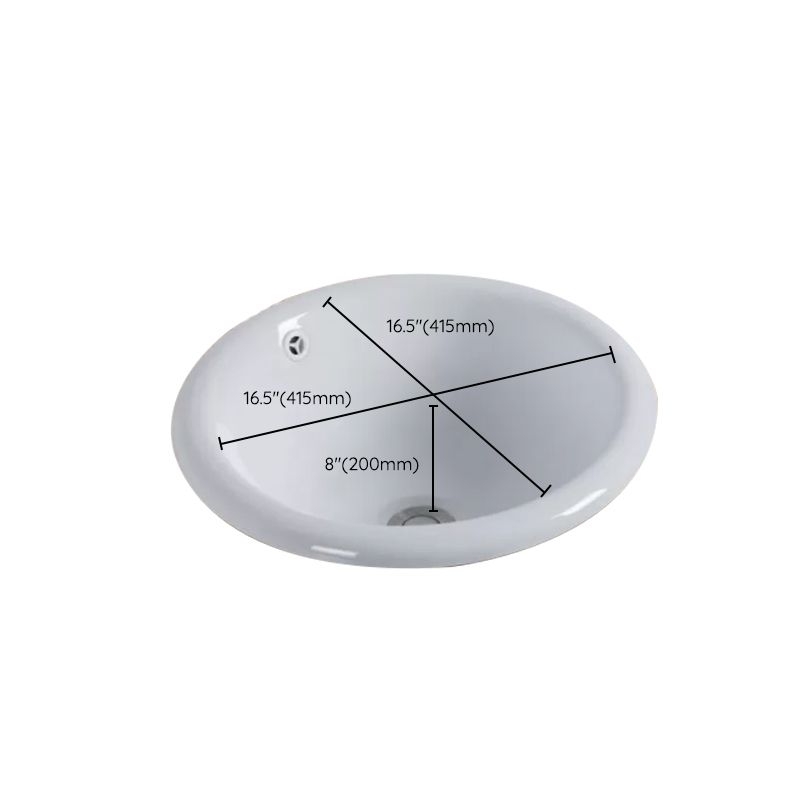 BowLift | Contemporary oval wash stand ceramic metal undercounter basin