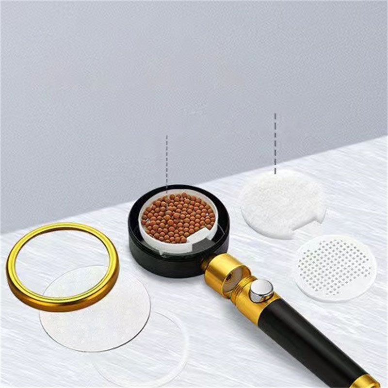 BowLift | Modern Metal Handheld Shower Head Round Water Filtration Shower Heads