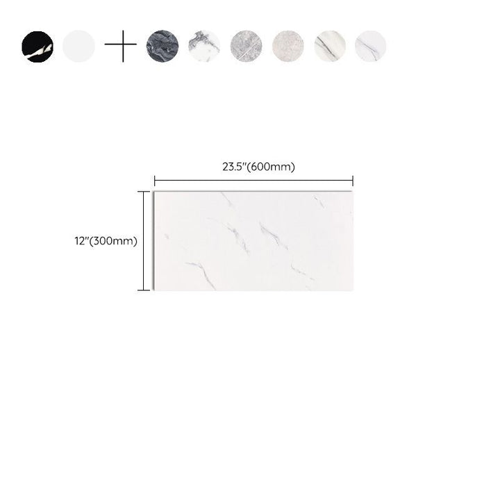 BowLift | Peel and Stick Tiles Rectangular Peel and Stick Back Plate 10 Pack