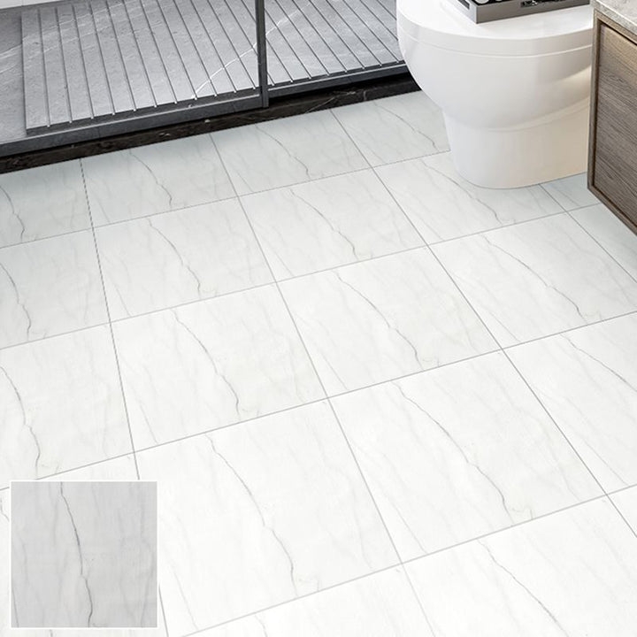 BowLift | Square Bathroom PVC Flooring 12" x 12" x 0.07 mm Peel and Stick Vinyl Flooring