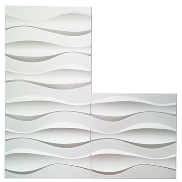 BowLift | Modern Wall Cladding 3D Print Waterproof Peel and Stick Wall Panel