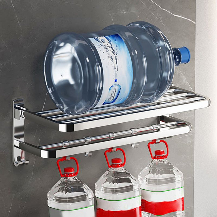 BowLift | Modern Polished Chrome Bathroom Accessory Set made of Stainless Steel