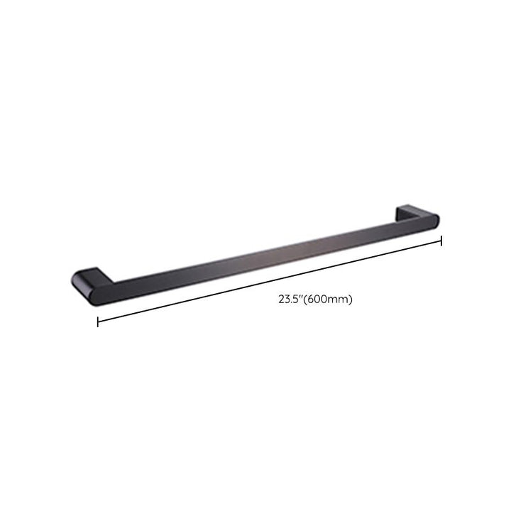 BowLift | Dark gray modern bathroom accessory set stainless steel bathroom accessory set