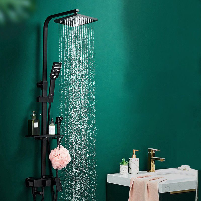 BowLift | Adjustable spray sample shower combination metal shower fitting arm showerhead with slip bar