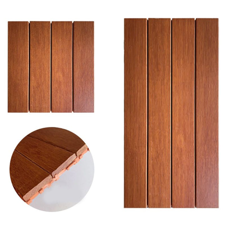 BowLift | Modern Style Square Wood Flooring Corrosion Resistant Outdoor Wood Flooring