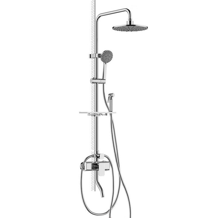 BowLift | Modern print-balanced converter faucet shower head shower fitting on the wall