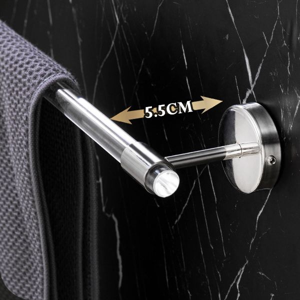 BowLift | Modern Bathroom Accessories Set Towel Rack Silver/Gold/Black Bathroom Accessories