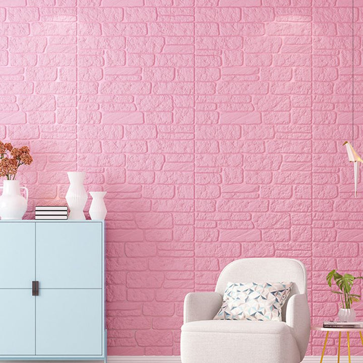 BowLift | Colorful 3D-embossed wall panel Waterproof artificial stone wall tile