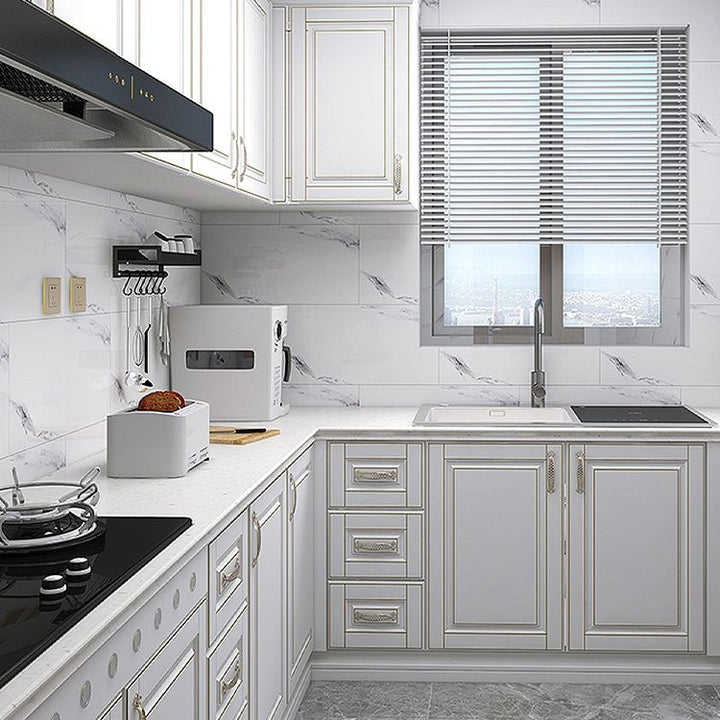 BowLift | Rectangular Mold Resistant Tile PVC Singular Peel & Stick Tile for the Kitchen