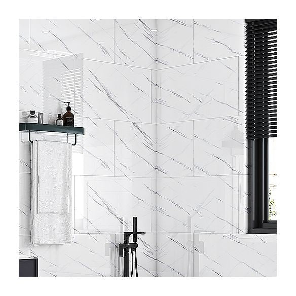 BowLift | Single Tile Peel and Stick Background Plastic Waterproof Wallpaper with Rectangular Shape