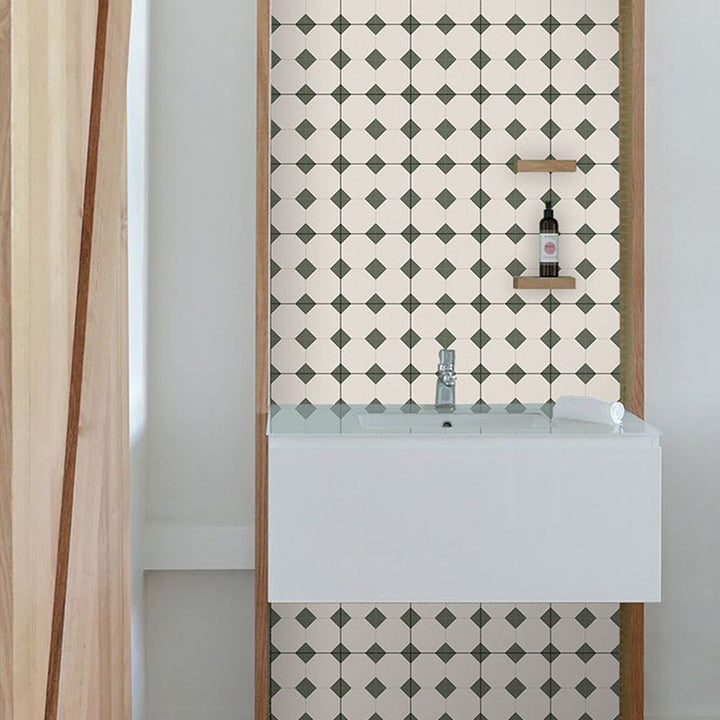 BowLift | Square Peel & Stick Tile with Pattern Waterproof Tile for Splash Wall
