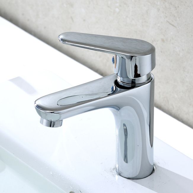 BowLift | Modern Sink Faucet Monochrome Brass Sink Faucet for the Bathroom