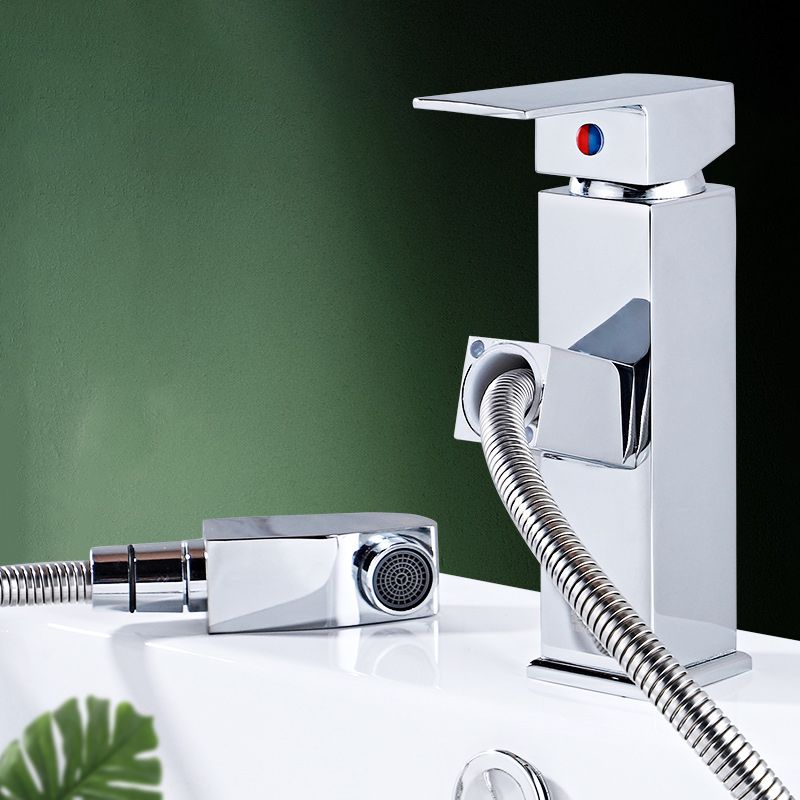 BowLift | Modern Retractable Single Handle Basin Faucet Bathroom Sink Faucet