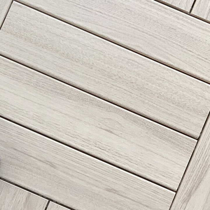 BowLift | Ground Patio Square Stripe Composite Waterproof Deck Board