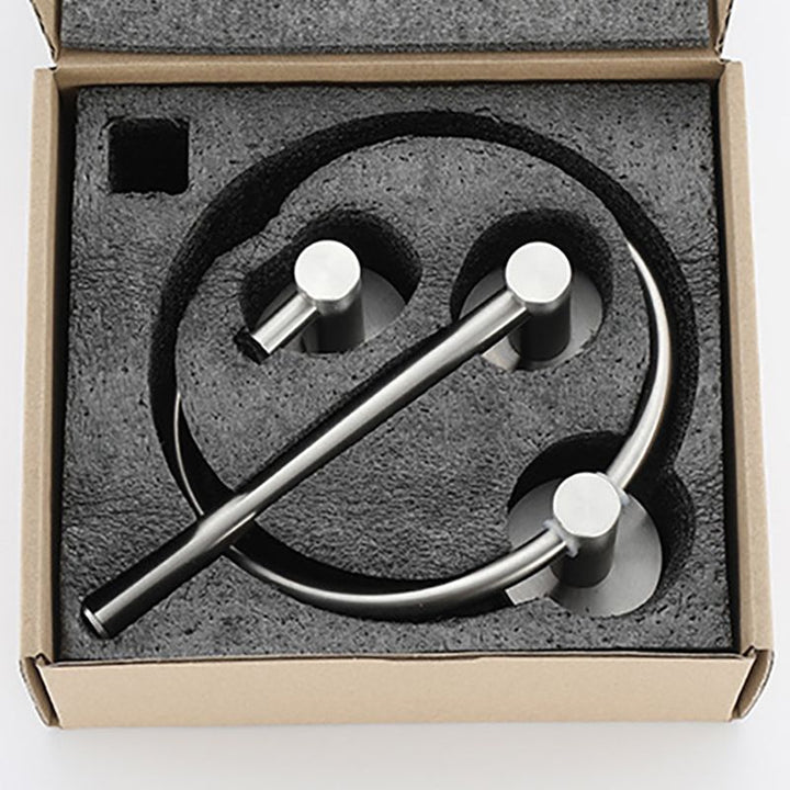 BowLift | Stainless Steel Bathroom Set 3-piece Modern Style Simple Bathroom Accessories Set