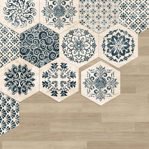 BowLift | Modern Vinyl Plank Flooring Peel and Stick Ceramic Print PVC Flooring