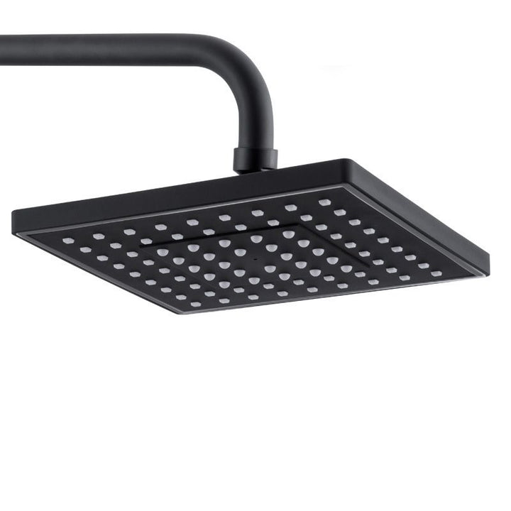 BowLift | Contemporary Style Shower Head Plastic Fixed Shower Head in Round and Square Shape