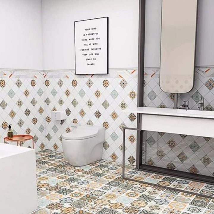 BowLift | Rectangular Peel & Stick Tile PVC Single Tile for Kitchen and Bathroom