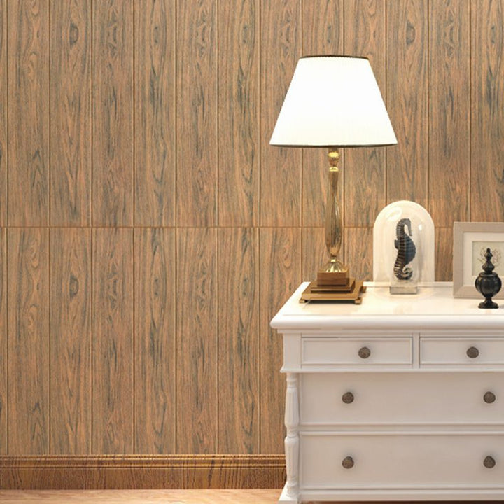 BowLift | Modern Wood Paneling Smooth Wall Indoor Wood Planks Set of 2