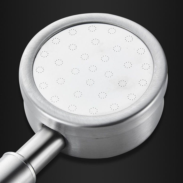 BowLift | Modern Shower Head Stainless Steel Round Metal Handheld Shower Head