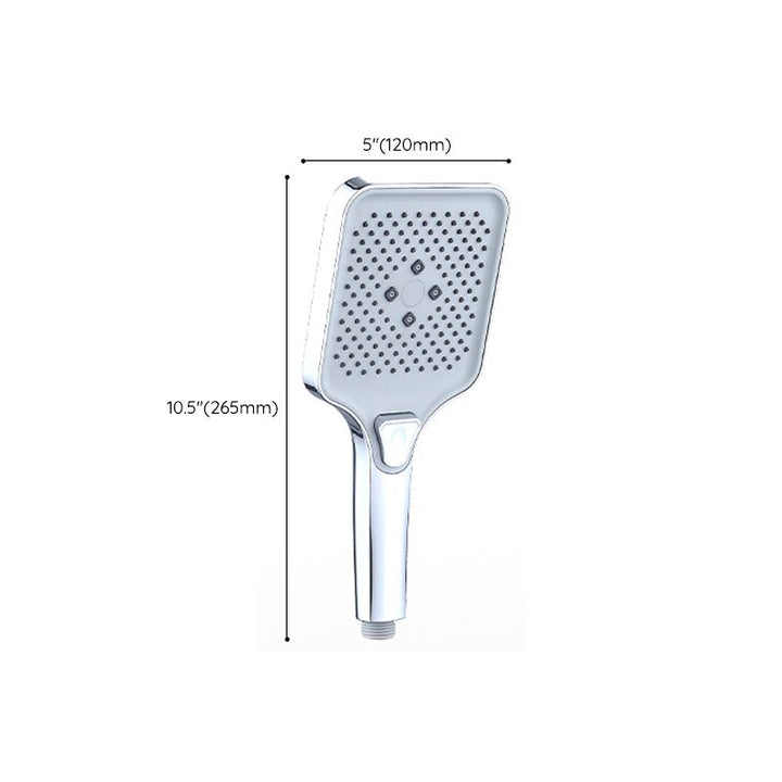 BowLift | Square Showerhead Combo Modern Rainfall Adjustable Showerheads