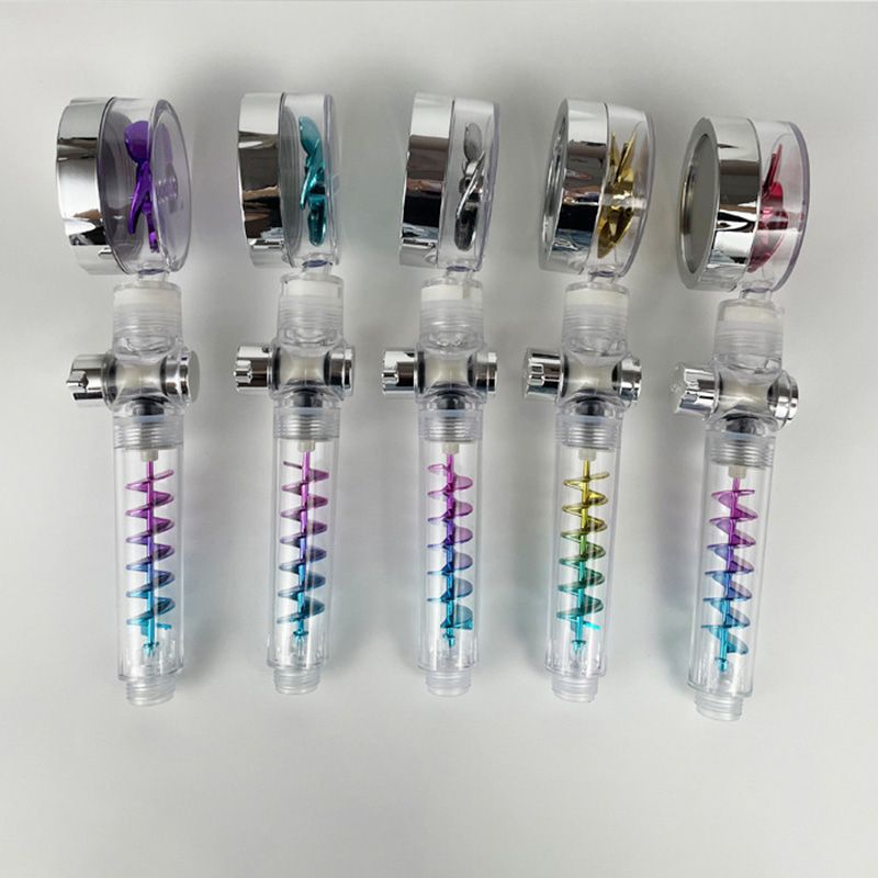BowLift | Modern showerhead bathroom hand shower made of plastic with adjustable water flow