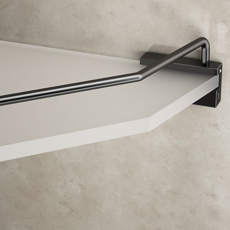 BowLift | Modern Bathroom Accessories Set Bathroom Shelf Towel Holder Black Bathroom Accessories Set