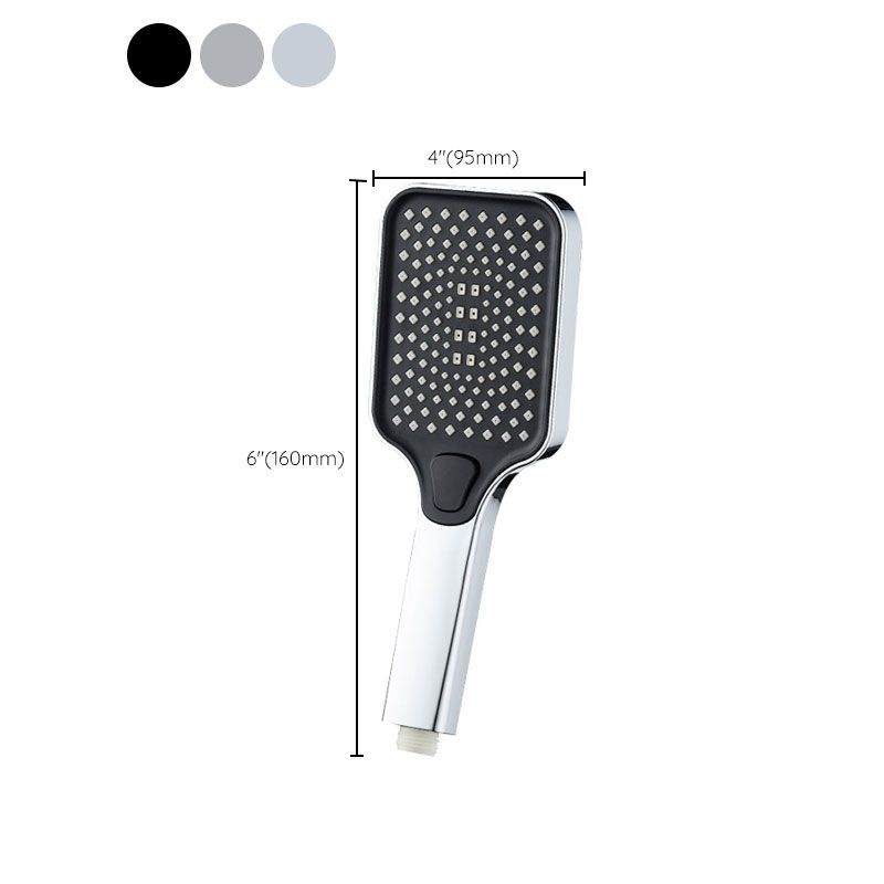BowLift | Rectangular Pressure Shower Head 4-Adjustable Water Flow Hand Shower