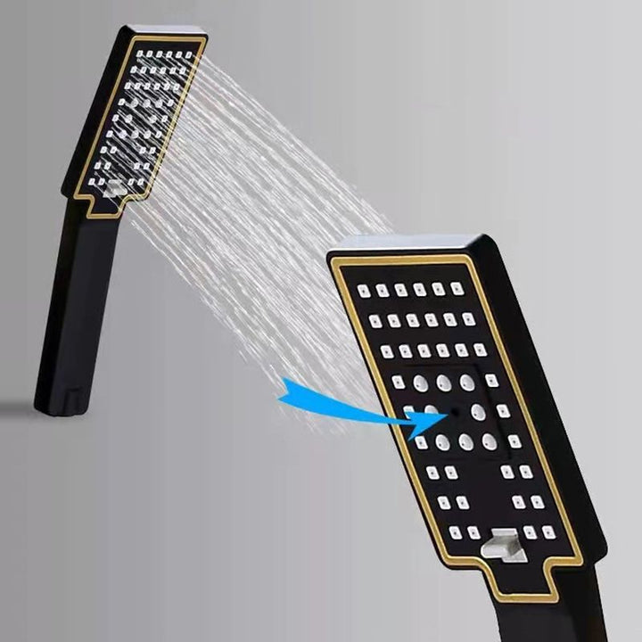 BowLift | Modern adjustable swivel shower head metal shower fitting on the wall