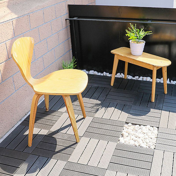 BowLift | Floor Bullnose Click Lock Wire Brushed Wood Tiles