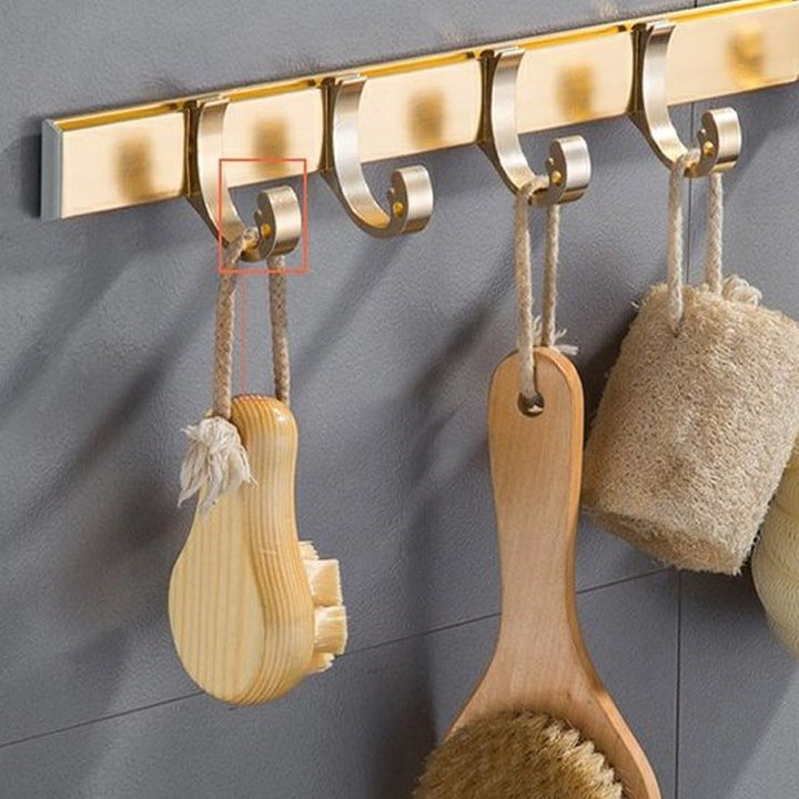 BowLift | Gold 7-piece Bathroom Accessory Set Vintage Bathroom Accessory Set