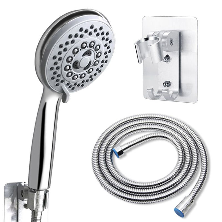 BowLift | Contemporary Style Shower Head Round Plastic Handheld Shower Head