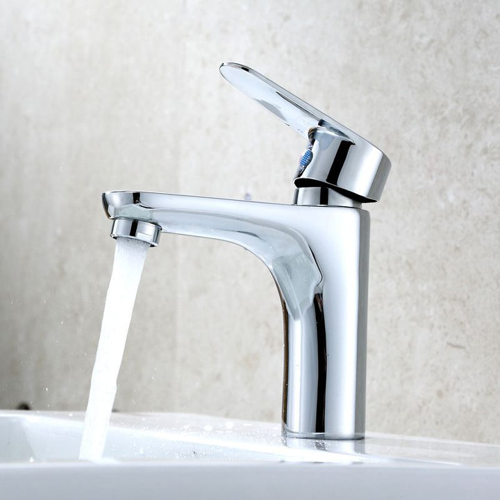 BowLift | Modern Sink Faucet Monochrome Brass Sink Faucet for the Bathroom