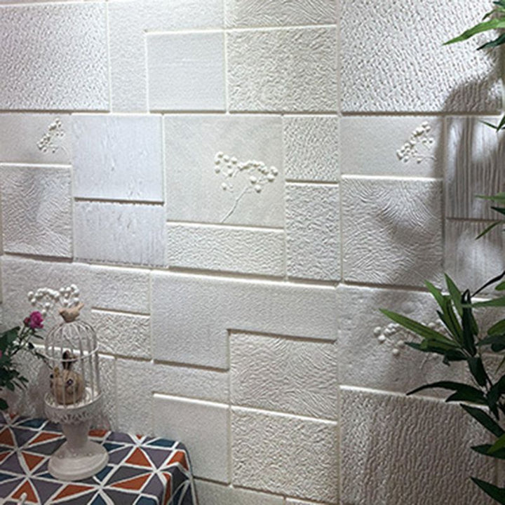 BowLift | Industrial Wall Plank 3D Brick Bathroom Living Room Wall Panel Set of 1