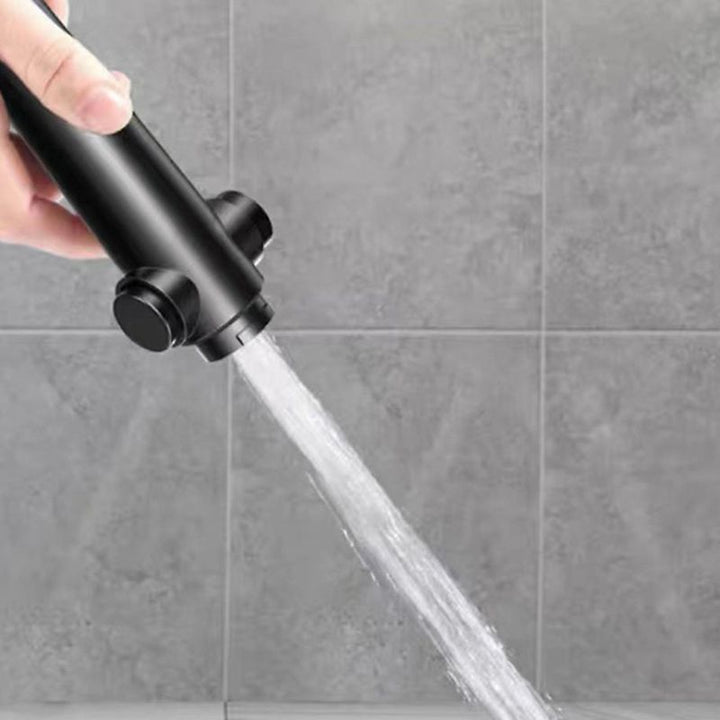 BowLift | Modern Handheld Round Plastic Self-Cleaning Shower Head