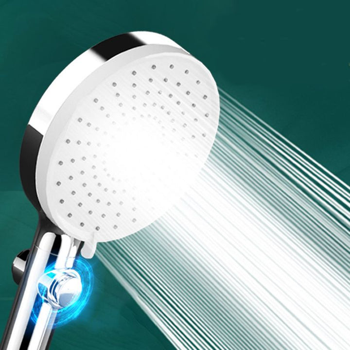 BowLift | Modern Shower Head Handheld Plastic Round Self-Cleaning Shower Head