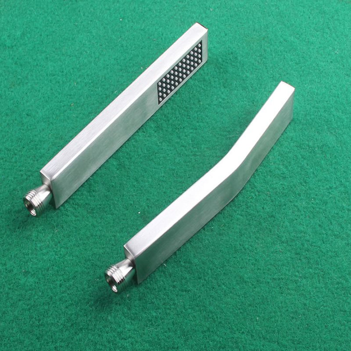BowLift | Simple Rectangle Shower Head 304 Stainless Steel Hand Shower