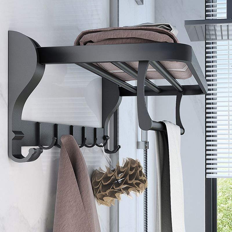 BowLift | Modern Bathroom Hardware Set Matte Black Metal Bathroom Accessories Set Rustproof