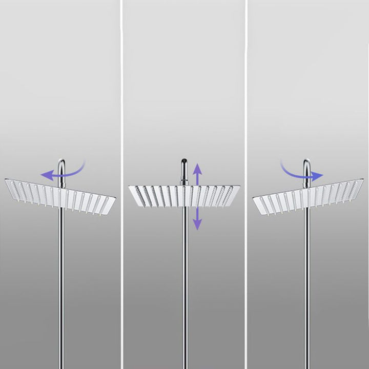 BowLift | Modern Showerhead Combination Double Showerhead Stainless Steel Wall Mounted Showerhead
