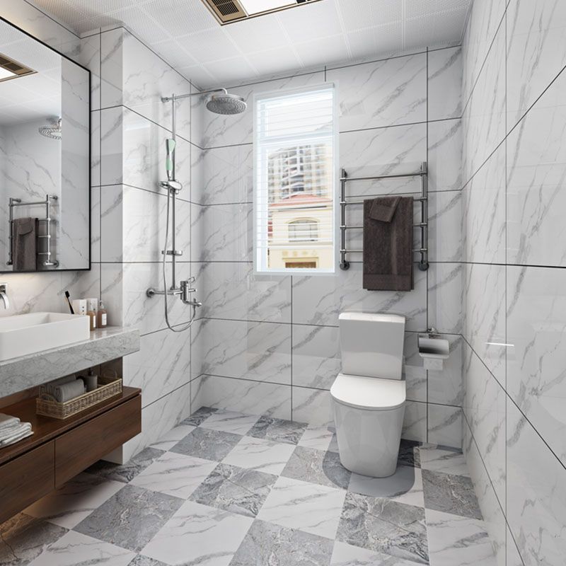 BowLift | Modern Peel-and-Stick Tiles Plastic Single Tile Peel & Stick Mosaic Tile