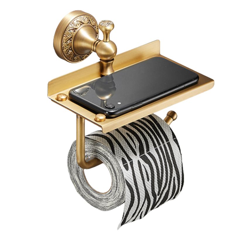 BowLift | Modern Bathroom Accessory Set Paper Holder Bathroom Shelf Gold Bathroom Fittings Set