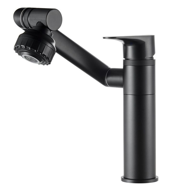 BowLift | Modern Copper Low Arc Centerset Faucets Bathroom Sink Faucet